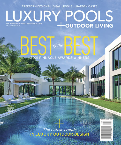 2021 Pinnacle Award Winner Luxury Pools Fall 2021 Dual Beauty