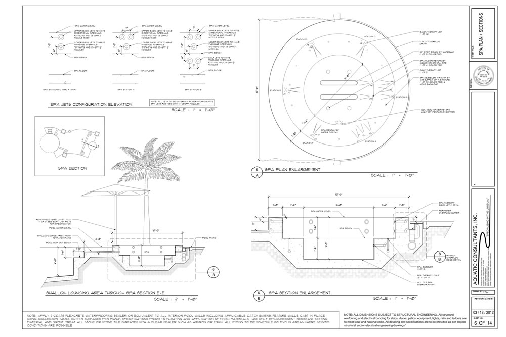 Aquatic Consultants Inc. Miami Florida International Pool Designer